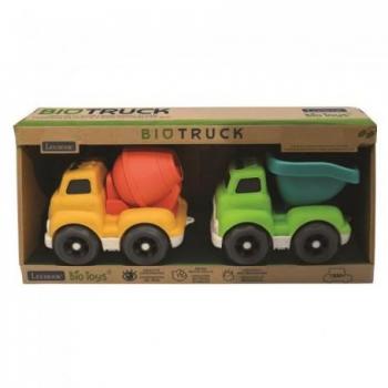 Lexibook-Set Vehículos de Obras Públicas BioTruck - Juego de vehículos utilitarios, incluye diferentes tipos de vehículos de obras públicas, fabricado por Lexibook, diseñado para niños, fomenta la imaginación y el juego creativo