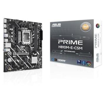Placa Base Asus PRIME H810M-E-CSM Micro ATX LGA1851 DDR5 PCIe 4.0 RGB