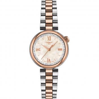 Tissot Désir Women's Watch - 28mm White Two-Tone Stainless Steel