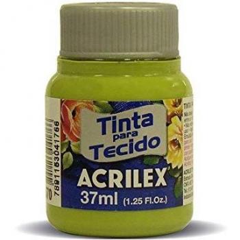 PINTURA TEXTIL ACRILEX VERDE 570 37 ML.