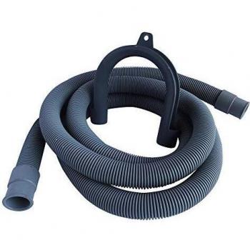 Tubo de Drenaje Flexible para Lavadora 2M con Codo Desmontable