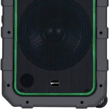 Gemini Sound Portable Splashproof Trolley Speaker - Gray