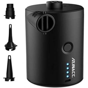 Bombas de Aire Eléctricas Inflador Batería Recargable Hinchador Electrico, Bombas de Inflado/Deflactor de llenado Rápido Portátiles para inflador Piscina inchable Barcos, Juguetes Hinchable o Camping