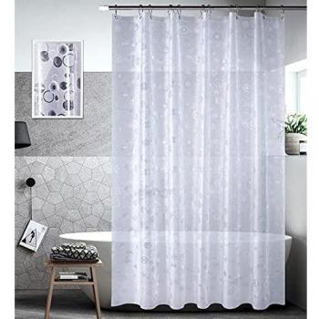 Amazon Brand - Umi Cortinas de Ducha, para baño, bañera, Impermeable, Resistente al Moho, Anti Moho e Impermeables