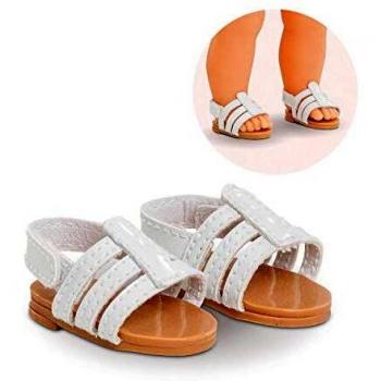 Sandalias Blancas para Muñeca Corolle de 36 cm - Verano - Para Niños a Partir de 4 Años