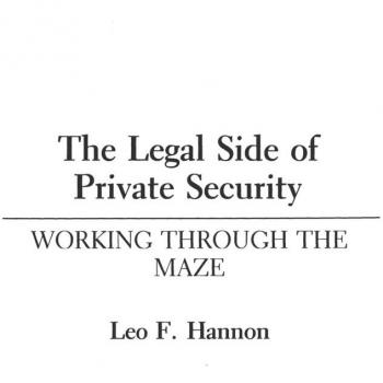 Legal Aspects of Private Security: Navigating Complexities