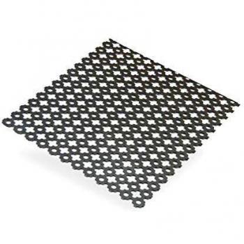 Chapa Decorativa de Acero Perforado Trebol 1mm 1000x500mm