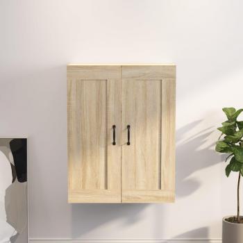 Mueble colgante de pared roble Sonoma 69,5x32,5x90 cm