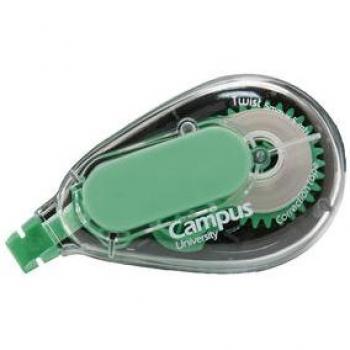 Corrector en Cinta Campus University Twist 5Mm X 5M Verde BlÃ­ster /1 unidad