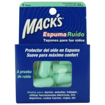 Mack's Ultra Soft Foam Earplugs, 5 Pairs