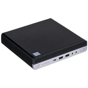 Ordenador Sobremesa HP EliteDesk 800 G3 Reacondicionado - Intel Core i3-6100T, 8GB RAM, 256GB SSD, Windows 10 Pro