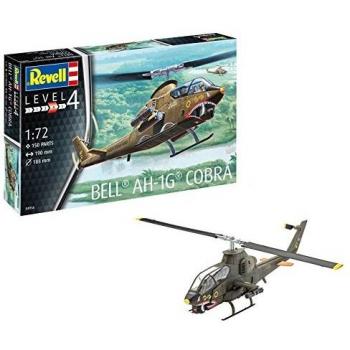 Revell- Bell AH-1G Cobra Maqueta Helicóptero, Multicolor, 19,0 cm de Largo