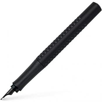 Faber-Castell Pluma Estilográfica Grip Edition F Negro