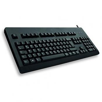 Teclado Mecánico CHERRY G80-3000 USB/PS2 Negro con Interruptores MX Blue, Diseño Robusto y Teclas Programables (QWERTY - UK)