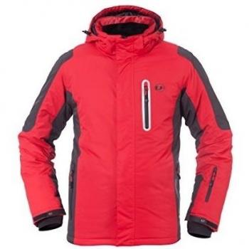 Ultrasport Ischgl - Chaqueta de esquí para hombre, color rojo, talla M