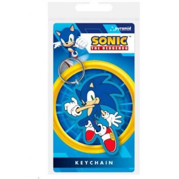 Llavero de goma Sonic 4,5x6cm Pyramid International