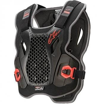 Alpinestars Bionic Action Chest Protector - Black/Red, Size M/L