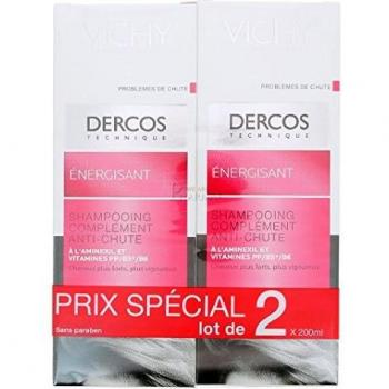 Pack Dercos Energizante Shampoo 2x200ml
