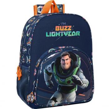 Mochila de 33 cm Adapt.carro Lightyear - Safta