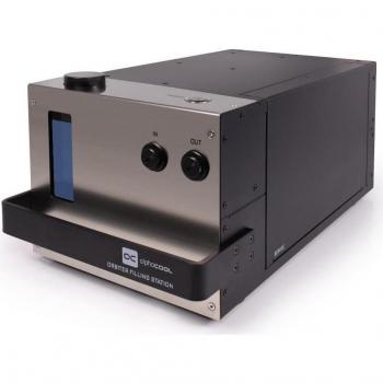 Alphacool 13093 All-in-One Liquid CPU Cooler with Orbiter Filling Station - Black