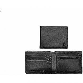 Nixon - Cartera de piel con piel de vacuno
