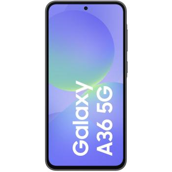 Smartphone Samsung Galaxy A36 5G, Negro, 256 GB, 8 GB RAM, 6.7 FHD+ Super AMOLED, Qualcomm Snapdragon 6 Gen 3, Batería de 5000 mAh,