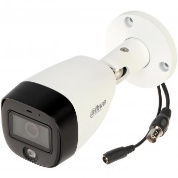 Cámara Bullet Dahua 2MP 1080p con Doble Luz Inteligente y Lente Fija de 3.6 mm HAC-HFW1200CM-IL-A-0360B-S6