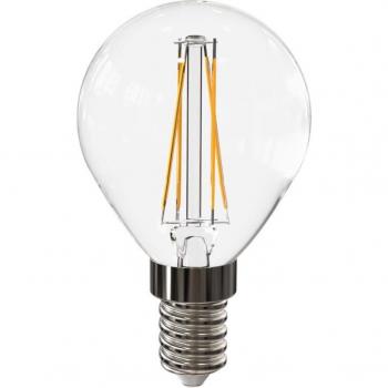 Garza Bombilla LED Filamento Esférica 4W E14 470 Lúmenes 5000K Luz Fría