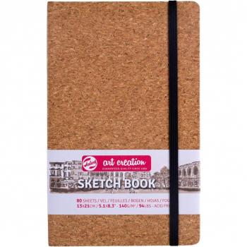 Cuaderno de bocetos Talens Art Creation 13x21cm con tapa de corcho