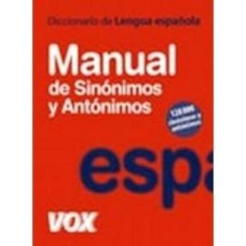 VOX MANUAL SINONIMOS Y ANTONIMOS