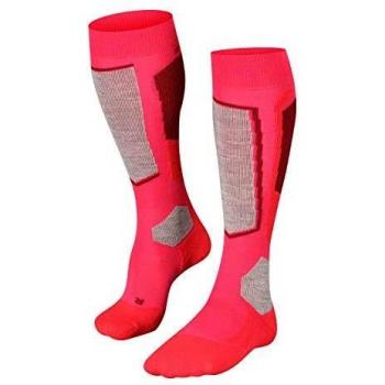 Falke Shadow Knee High Ribbed Socks for Men - Grey - Size 43/44