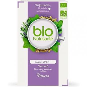 Infusión Orgánica para Lactancia con Hinojo - 20 Saquitos