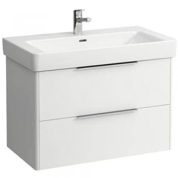 Mueble bajo de lavabo Laufen, 2 cajones, 81x44x53cm, color Ulme claro
