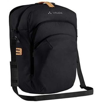 VAUDE Eback Single RT-Hinterradtaschen, Unisex Adulto, Black, One Size