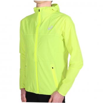 Asics Waterproof Chaqueta Impermeable, Hombre, Amarillo