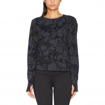 Desigual Mujer TS Longsleeve, 2042 Gris Vigore Claro, L Knitted Long Sleeve – Camiseta, otoño/Invierno, Mujer, Color Gris, tamaño Large
