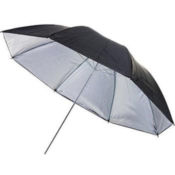 Paraguas reflector 110cm negro/plata BR-BS110