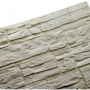 Ray-Velocity 3D Ladrillo Pegatina Pared Autoadhesivo Panel Pared Impermeable 3D DIY Wall Stickers Moderno Blanco Decorativo pare Cocina, baño, dormitorio, oficina, fondo TV 60 * 60CM