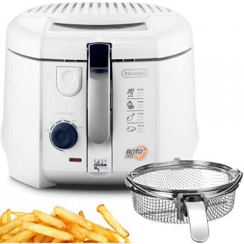 De'Longhi RotoFry F28311.W1 Freidora Independiente 1800W Blanco