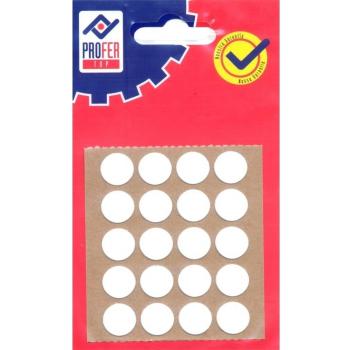 PROFER TOP - Tapon Adhesivo Blanco Bl 20 Pz Profer Top 13 Mm