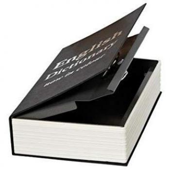 Btv - Caja seguridad libro 240x150x55 con fundas
