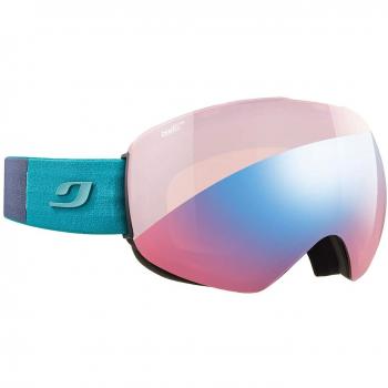 Julbo SKYDOME Gafas de esquí, Unisex Adulto, Dark Blue/Turquoise, XX-Large