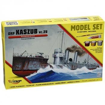 Mirage Hobby ORP 'KASZUB' 1935 Polish Torpedo Ship Model Set 1/400
