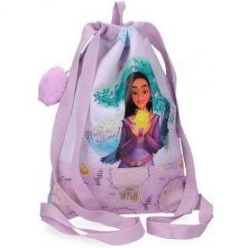 Mochila saco Wish Watch us shine con asa para colgar
