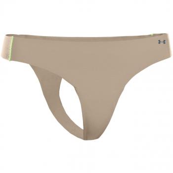 Under Armour Sportswear Unter UA Pure Stretch Thong - Braguita deportiva para mujer, color Nude, talla Talla única