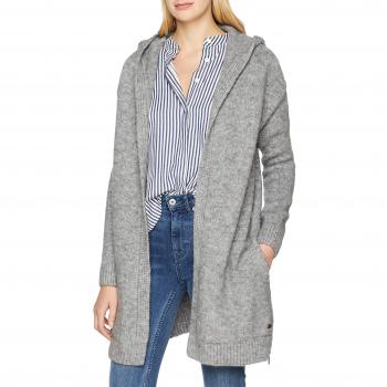 edc by Esprit 108cc1i012, Chaqueta Punto para Mujer, Gris