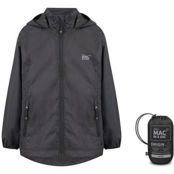 Mini Packable Waterproof Jacket for Kids - Lightweight & Breathable Raincoat (Size 2-4 Years)