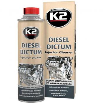 K2 Limpia Inyectores Diesel Limpiador de Inyectores Inyección (sólo para Motores DIÉSEL) Elimina la Suciedad y Depósitos Seguro para el Motor 500ml W325