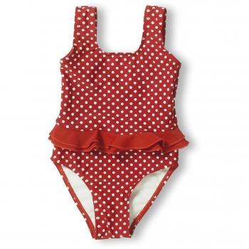 Playshoes UV Protection Red Polka Dot Baby Swimsuit 1-Piece