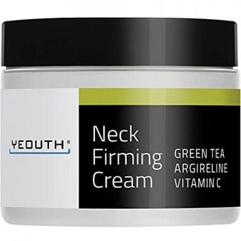 YEOUTH Neck Firming Cream, Neck Moisturiser for Sagging Skin, Neck and Face Cream for Women and Men, Anti Wrinkle Cream Tightening for Neck, Night and Day Cream 2oz